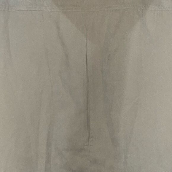 Vintage Bromley sport DuPont thermolite beige faux suede fox fur coat XXL - Picture 11 of 16